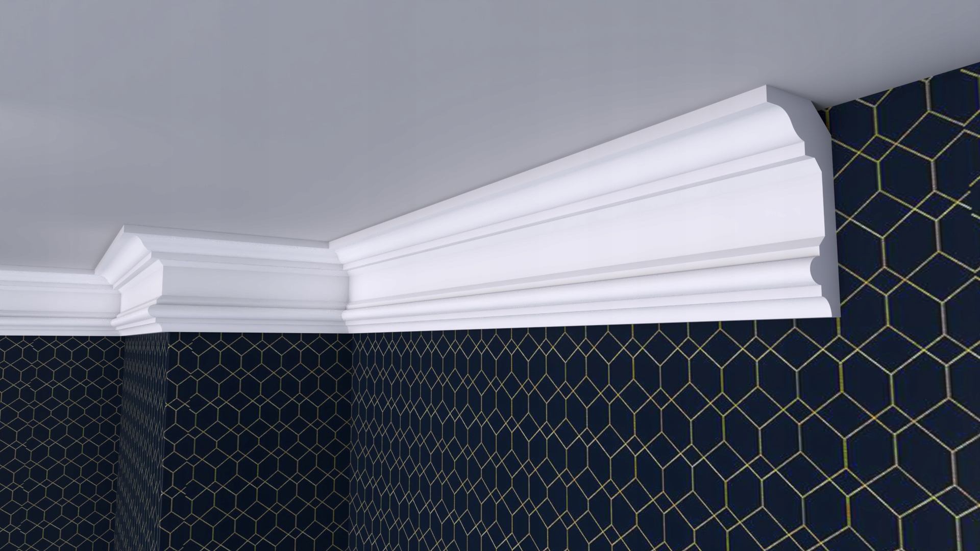 LISTWA SUFITOWA, Gzyms listwa, sztukateria, SNS-1A Marka inna