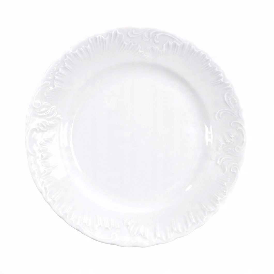 

Talerz płytki 19cm biały Polska porcelana