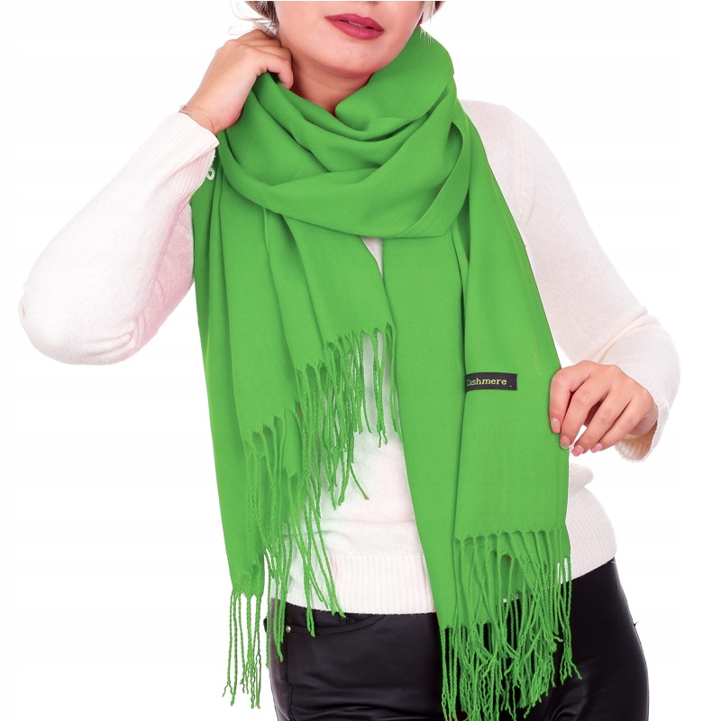 SZAL DAMSKI SZALIK PREMIUM Z FRĘDZLAMI Marka Moramo