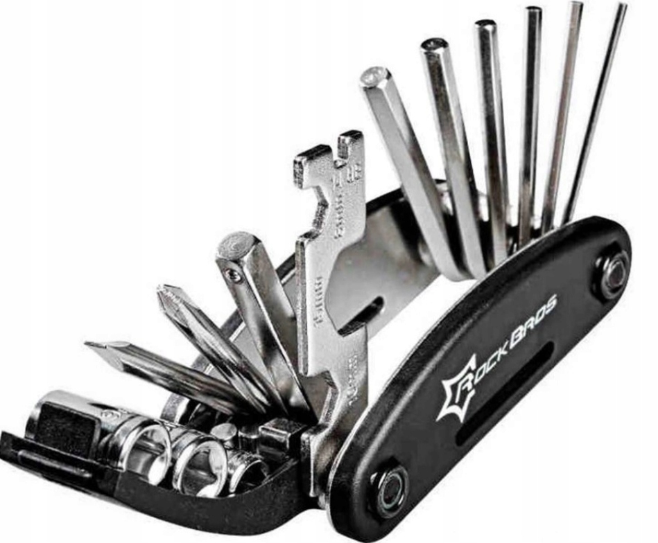 

Zestaw kluczy na rower Multi-Klucz Multitool 16w1