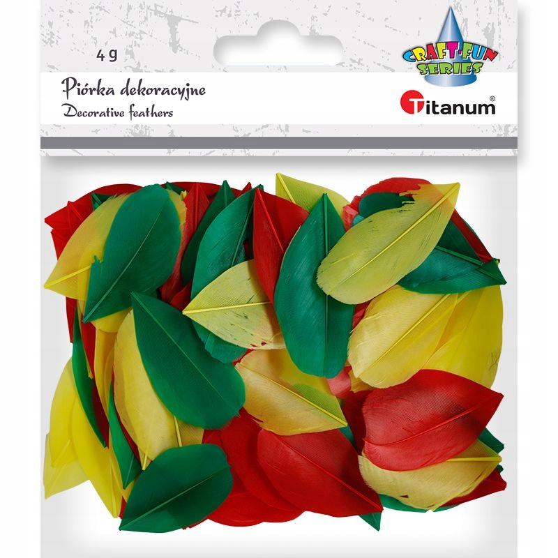 Piórka Craft-Fun Series mix Titanum