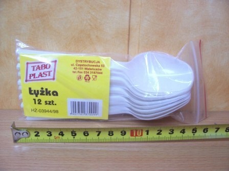 łyżki jednorazowe 12szt. — 4