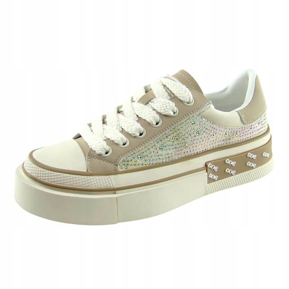 Trampki sneakersy damskie Goe LL2N4055 dżety 37