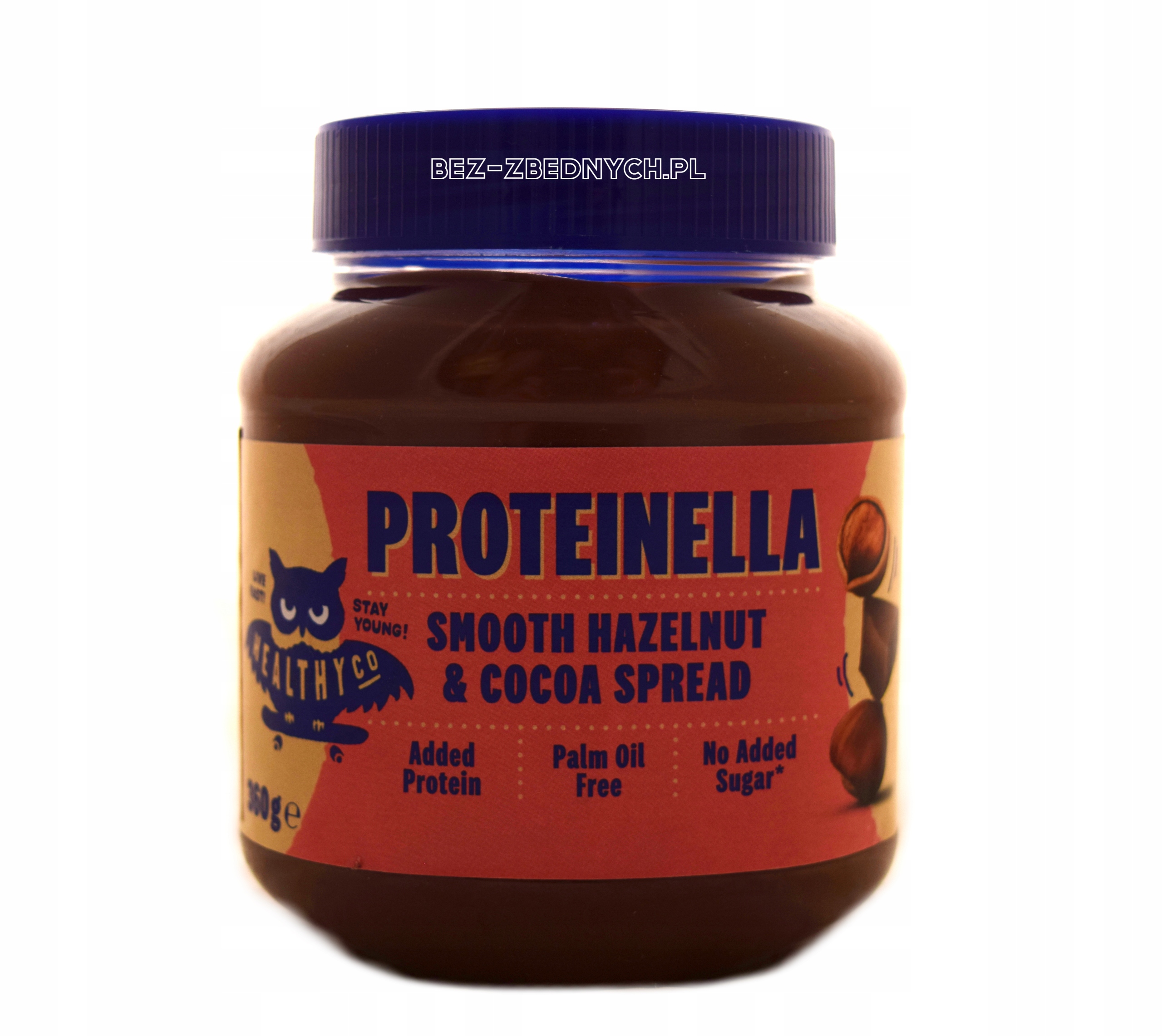 Levně HealthyCo Proteinella 360g Proteinový Krém Low Sugar Nutella Choco Ořech