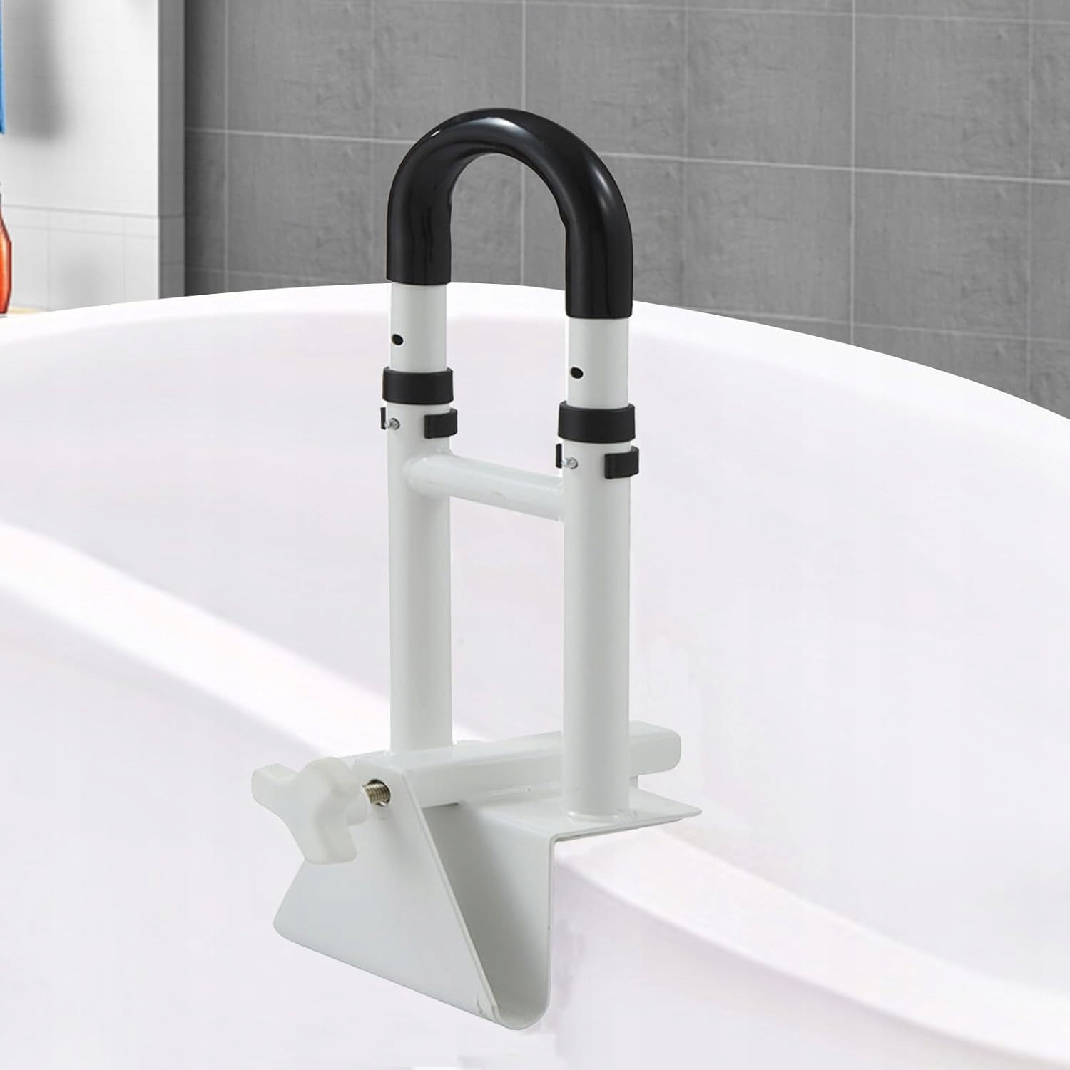 Uchwyt Do Wanny Regulowany Bezpieczny Dla Seniorów