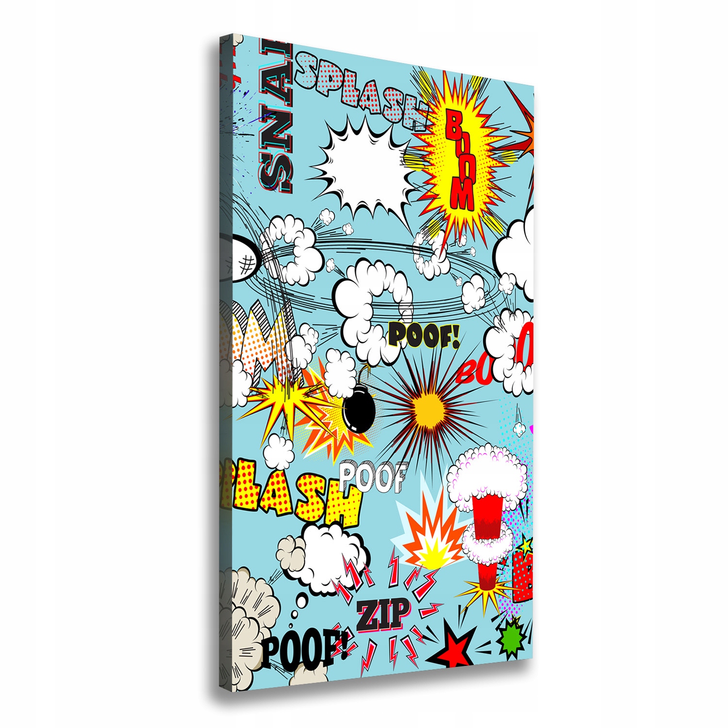 

Nowoczesny fotoobraz canvas na ramie Komiks 50x100