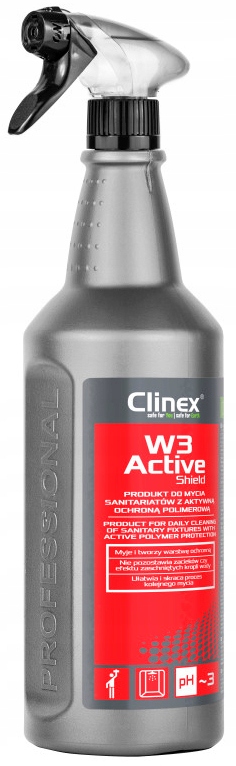 Clinex W3 Active Shield Do Mycia Sanitariów 1L