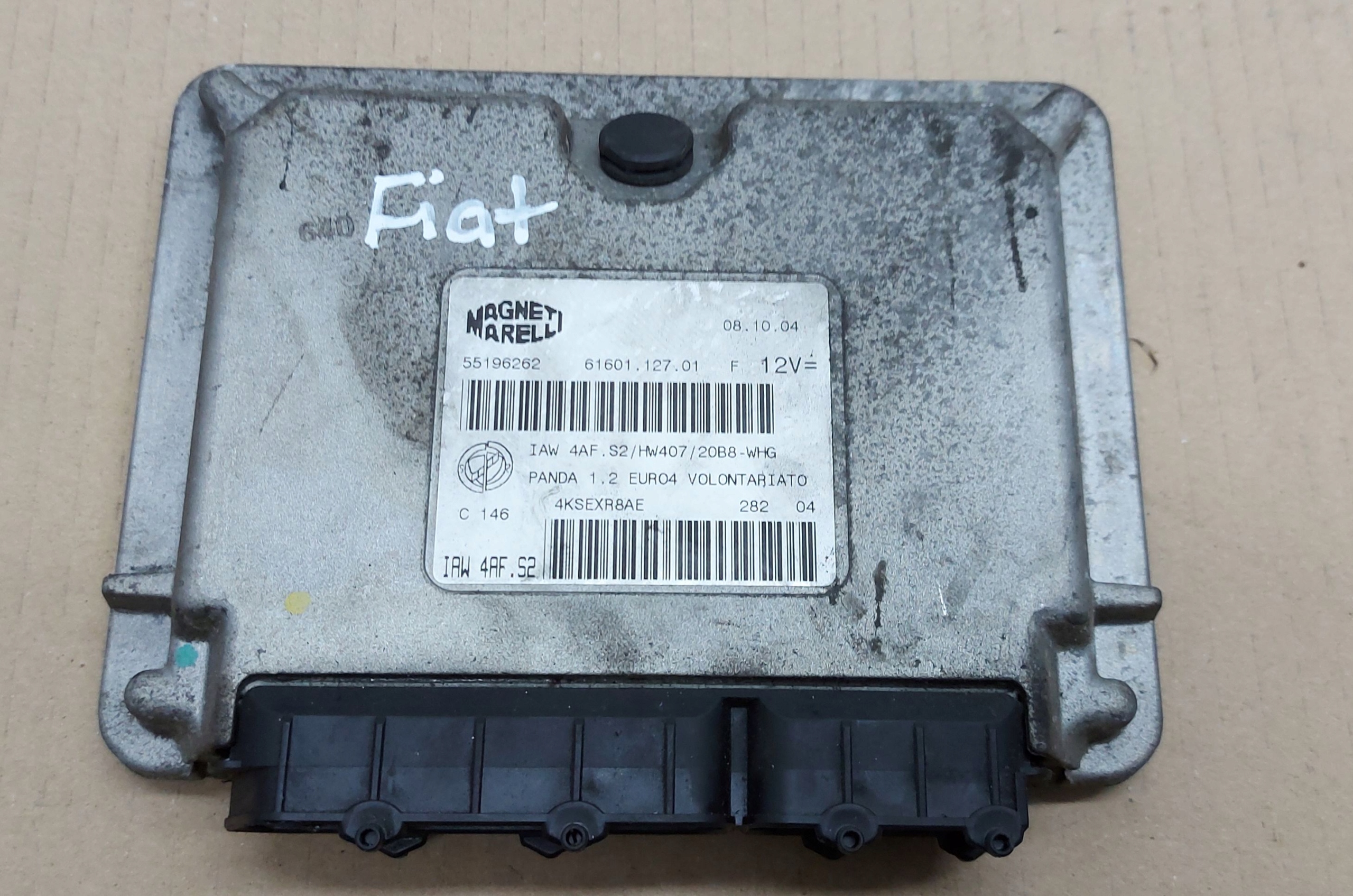 FIAT PANDA ECU 55196262 Computer Original