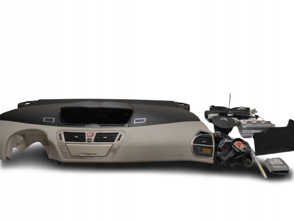 CITROEN C4 PICASSO GRAND 06- KOMSOLA DESKA PODUSZKI PASY MODUŁ 9664217980