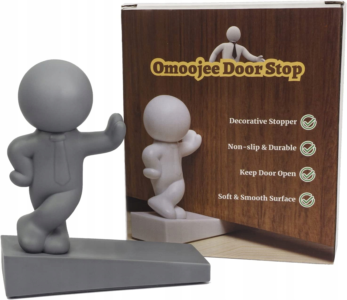 STOPER DO DRZWI ODBOJNIK BLOKADA LUDZIK ŚMIESZNY Marka inna