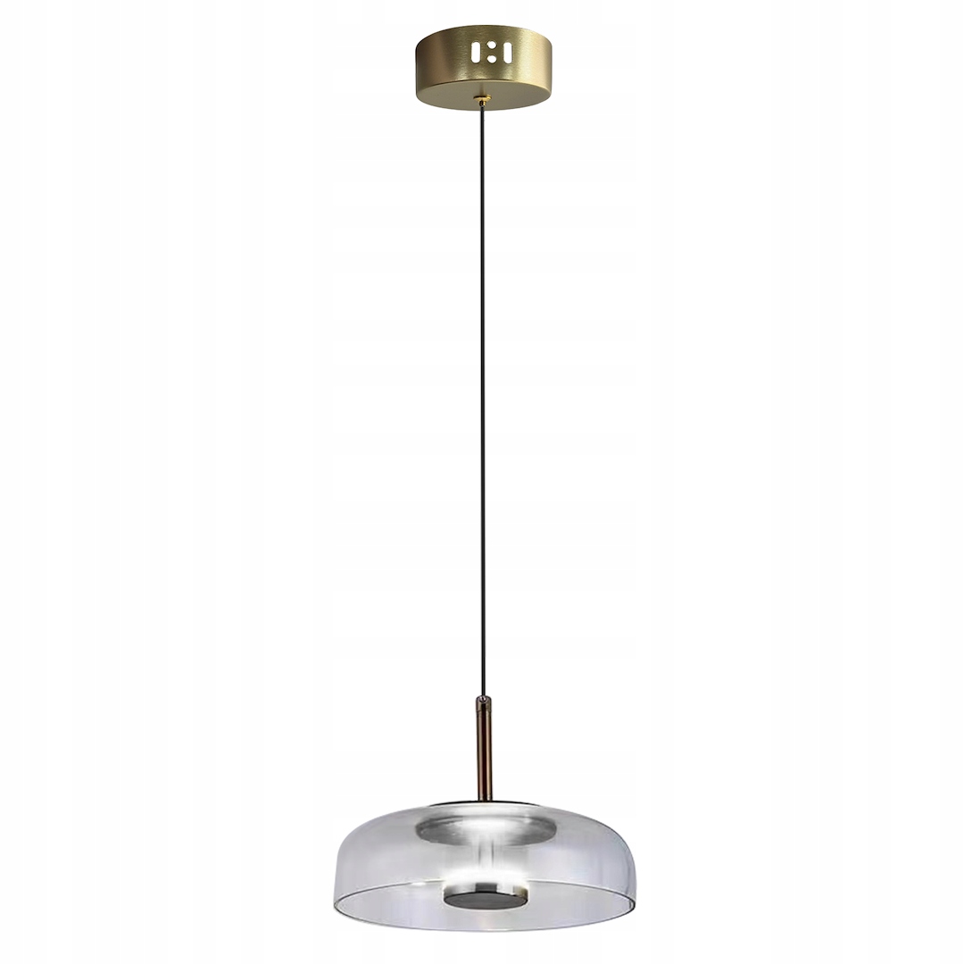 Závěsná lampa Milagro Vetro Transparent 6W Led Neutrální 4000K IP20