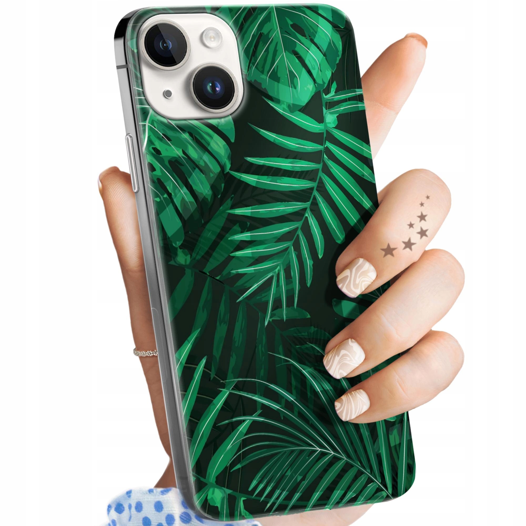 Etui Do Iphone 14 Plus Liście Liściaste Natura Obudowa Pokrowiec Case