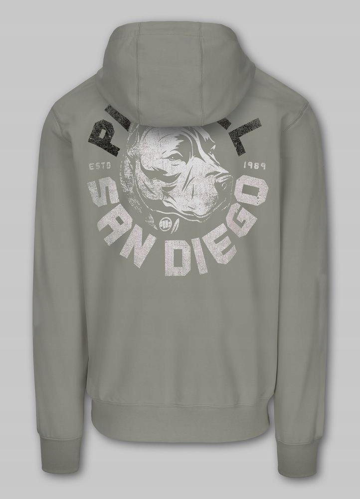 Męska Bluza z kapturem Pitbull Bluza z nadrukiem Dog Sd Kaptur