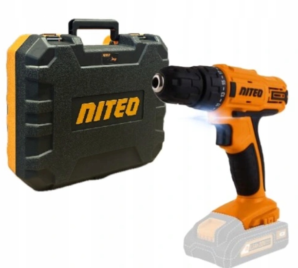 Wiertarko Wkrętarka Niteo Tools zasilanie akumulatorowe 20 V 20VCD0237-25