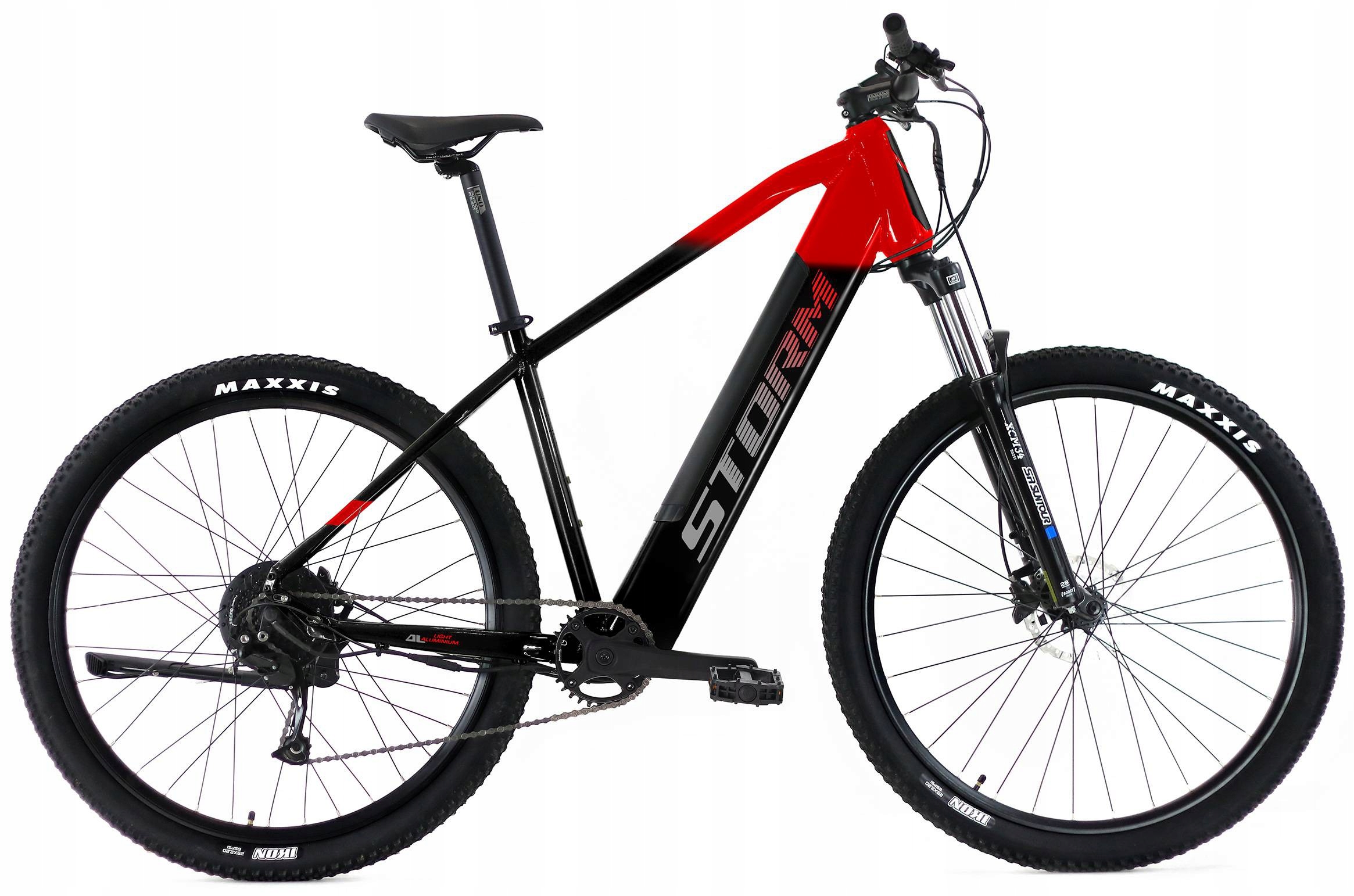 Rower elektryczny 29 Storm E-Taurus 2.0 Alivio 9-rz 2HT 19" czarno-cze