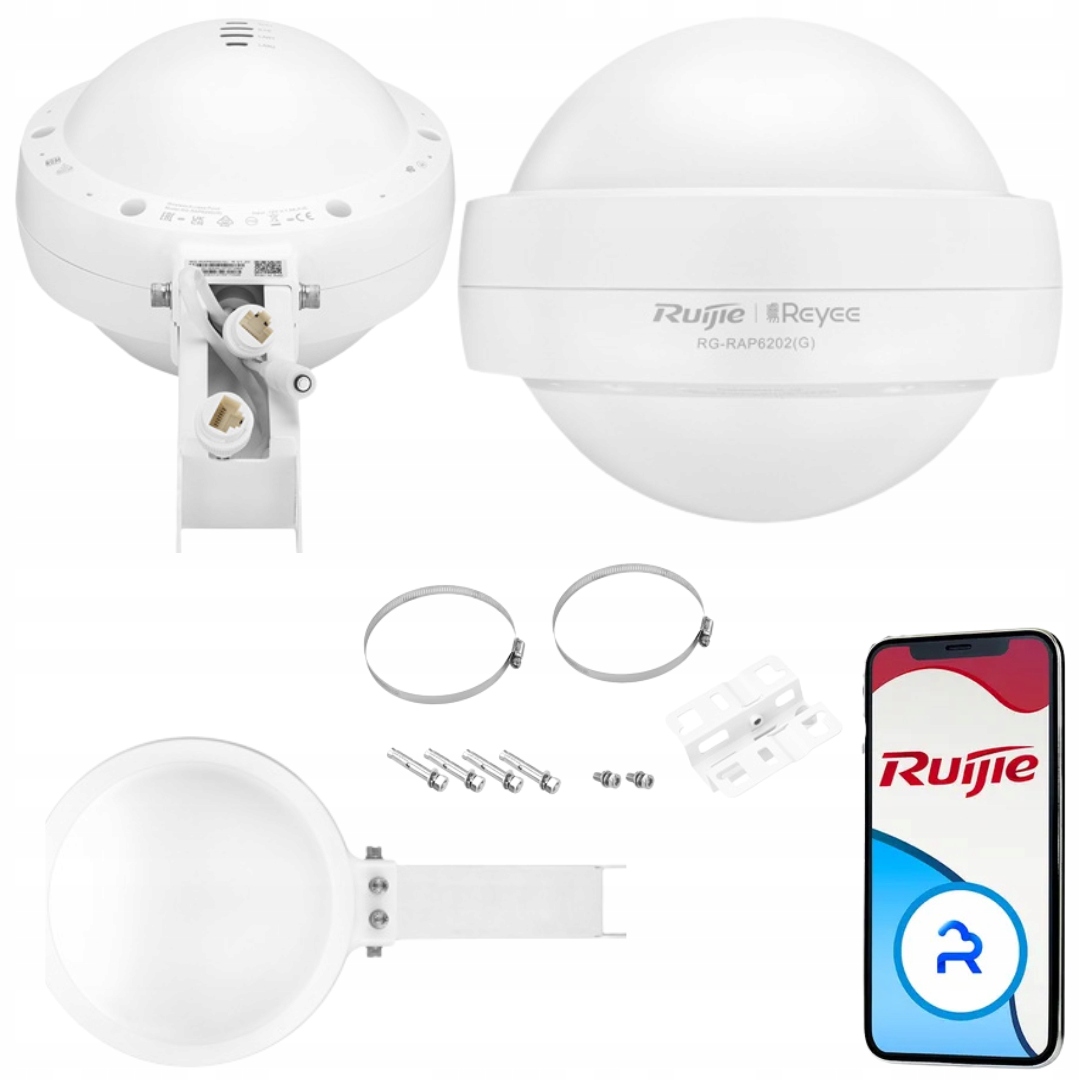 Access Point Ruijie RG-RAP6202(G) 802.11ac (Wi-Fi 5)