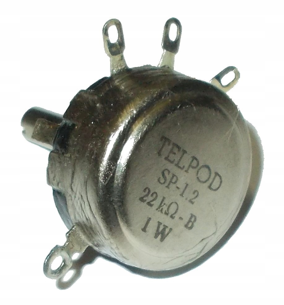 

Potencjometr Telpod SP-1.2 22k B 1W oś 25mm