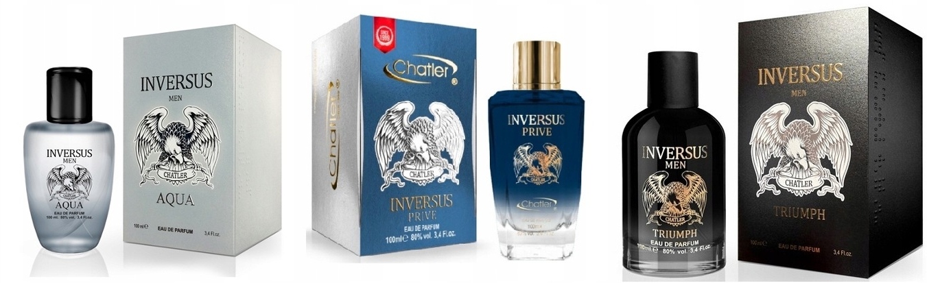 Chatler Inversus Aqua Prive Triumph 3x100 ml parfémovaná voda