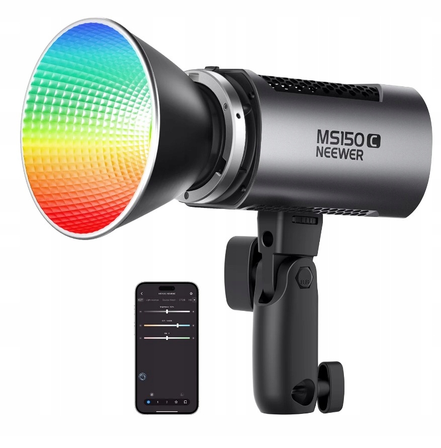 Studiová Led lampa Video Rgb Neewer MS150C 150W Bluetooth