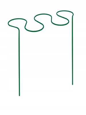 

Podpora Do Roślin Kwiatów Obejma Łodyga 70cm Stal