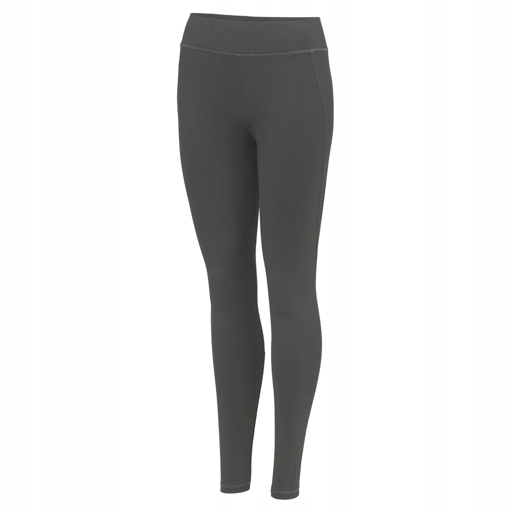 Sportowe Legginsy CoolFit Damskie Charcoal S Just Cool Awdis JC087