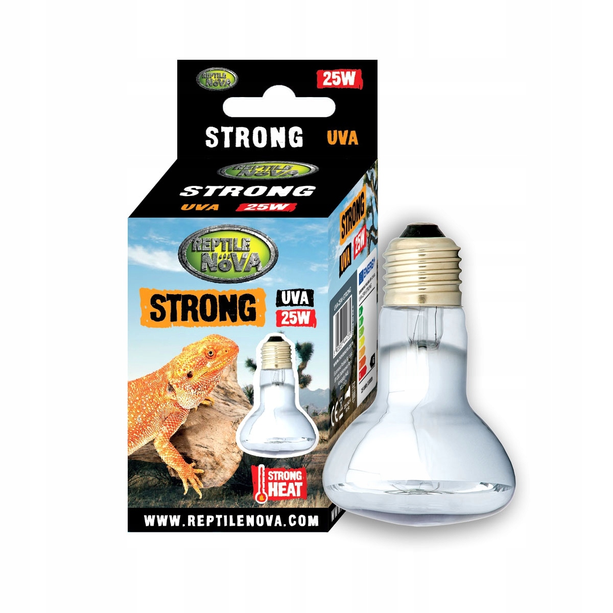 

Żarówka grzewcza Uva Reptile Nova Strong 25W