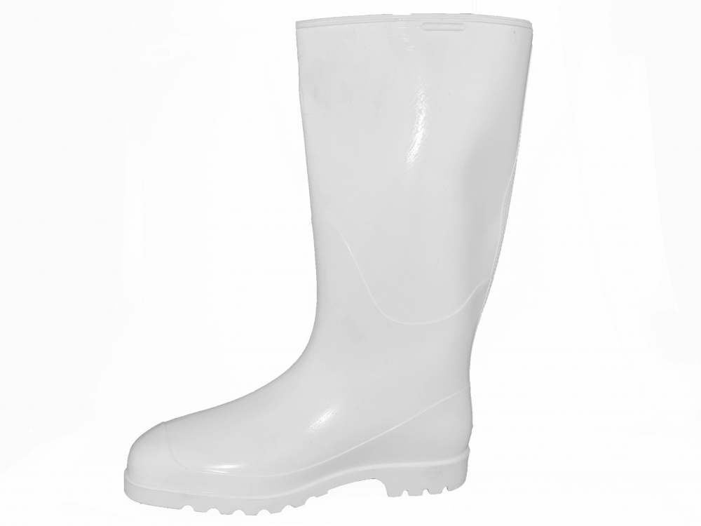 KALOSZE MĘSKIE SPOŻYWCZE BIAŁE Z ATESTEM GUMIAKI Marka inna