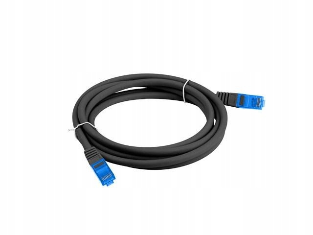 

Lanberg Patchcord S/ftp KAT.6A 0.5M Czarny Lszh