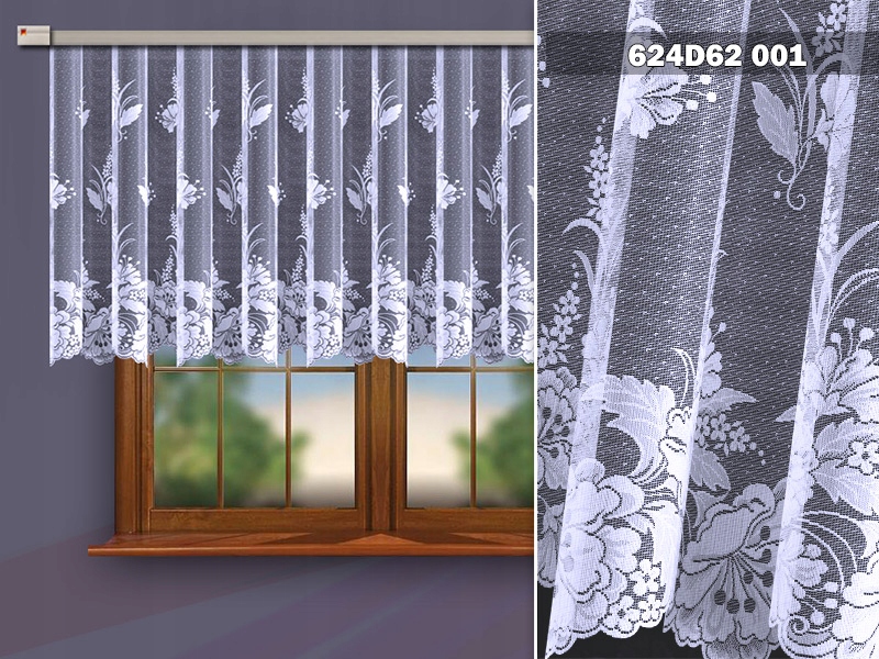 FIRANKA FIRANA ŻAKARDOWA 624062/100 ZE WZOREM PO CAŁOŚCI Marka Markizeta