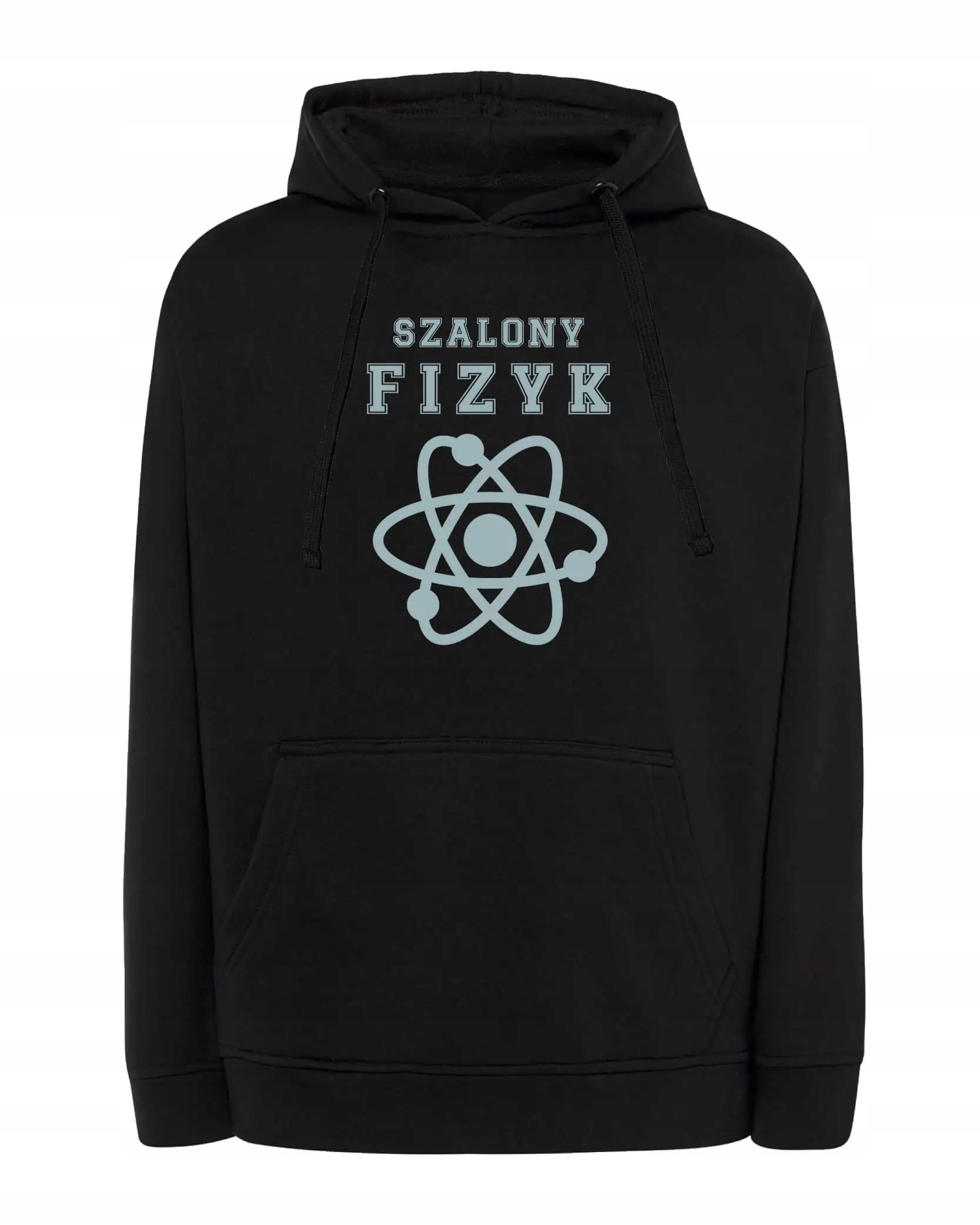 Mikina s kapucí Den učitelů Fyzika Dárek Černá M