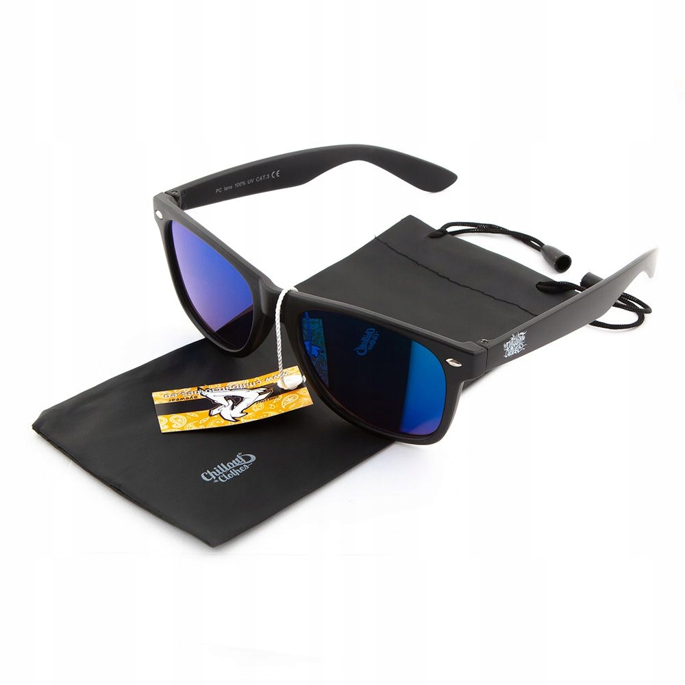 

Okulary przeciwsłoneczne Chillout Crown Blk Blu M