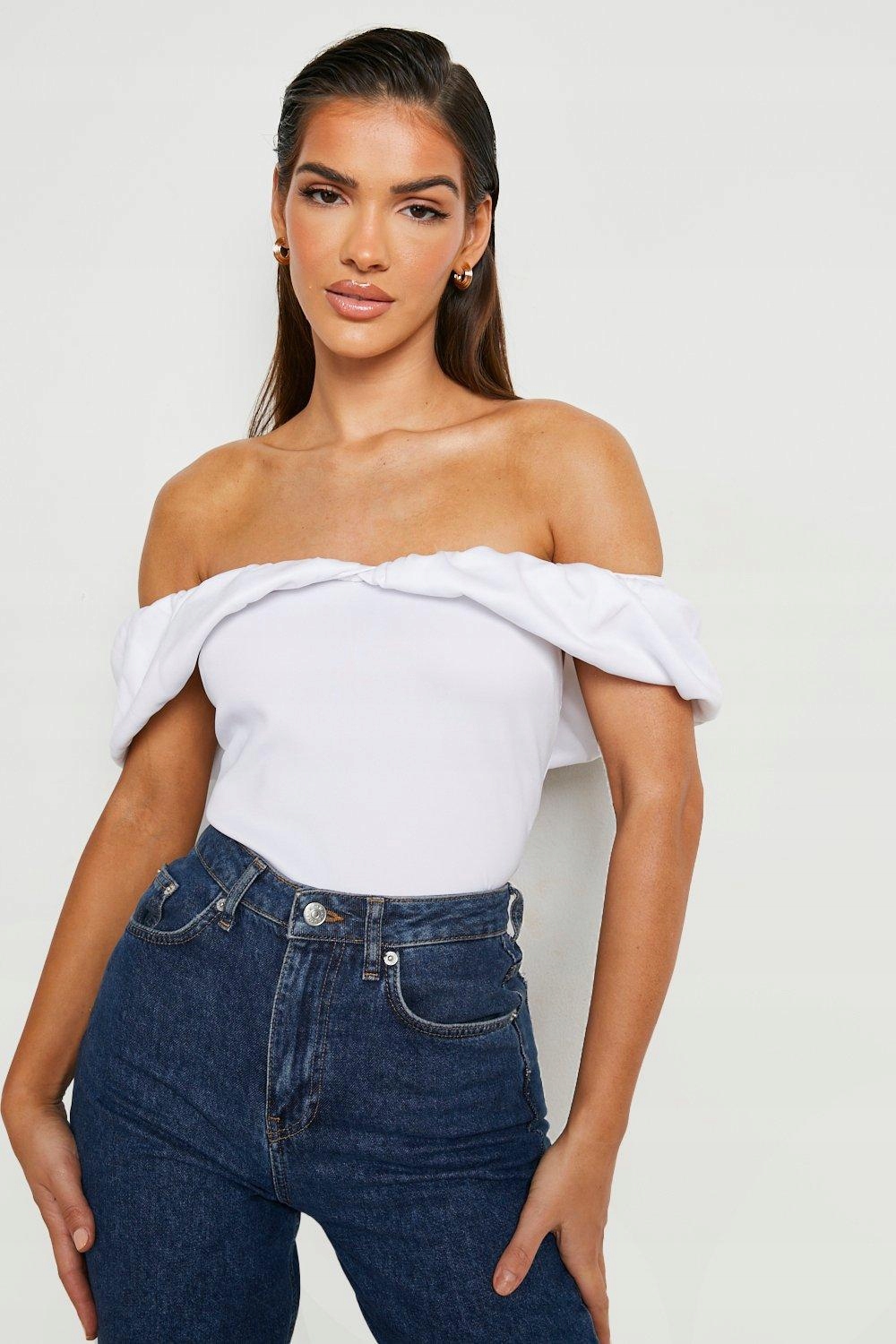 G15A003 RÓŻOWE BODY ODKRYTE RAMIONA BOOHOO 40