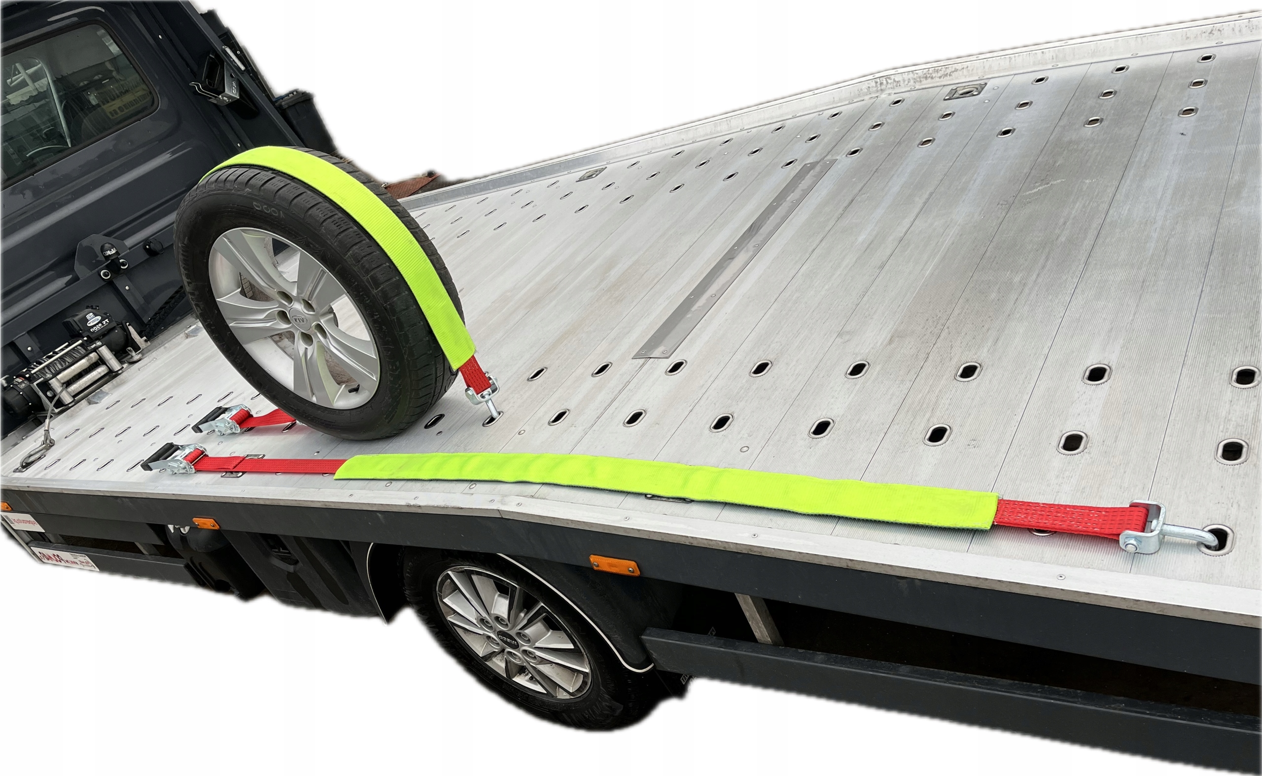 Přepravní pásy Autotransportér Autolaweta Typ Lohr 3PKT Tráva 1,5M R0R0