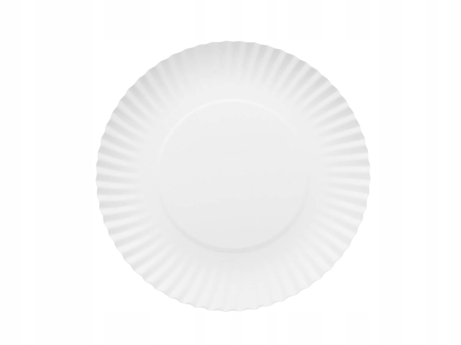 

Talerzyki papierowe białe 18cm 10szt Grill