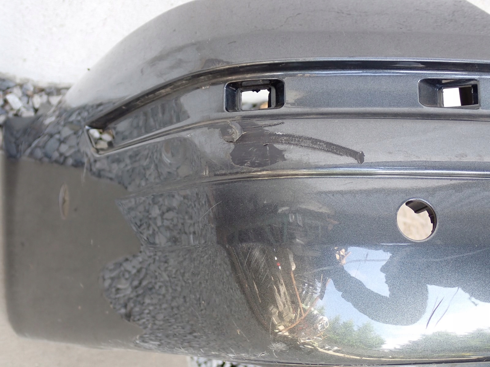 bumper rear part rear VW MULTIVAN T6 LIFT T6.1 7LA 2019