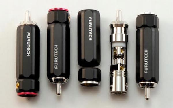 Konektor Rca Cinch Furutech FP-108 (r) Occ 4 ks