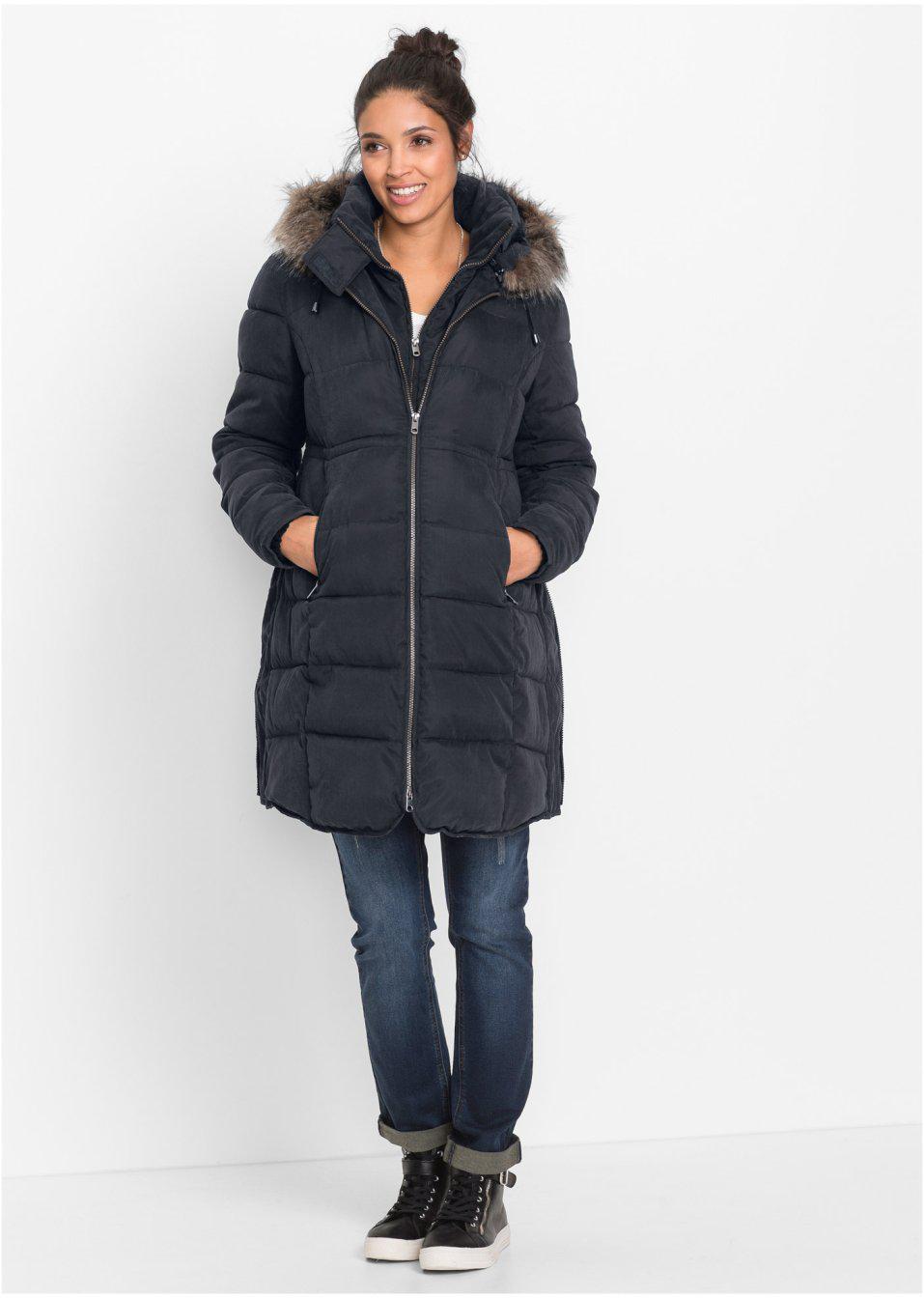 34 KURTKA CIĄŻOWA Z WSTAWKĄ NIEMOWLĘCĄ Bonprix