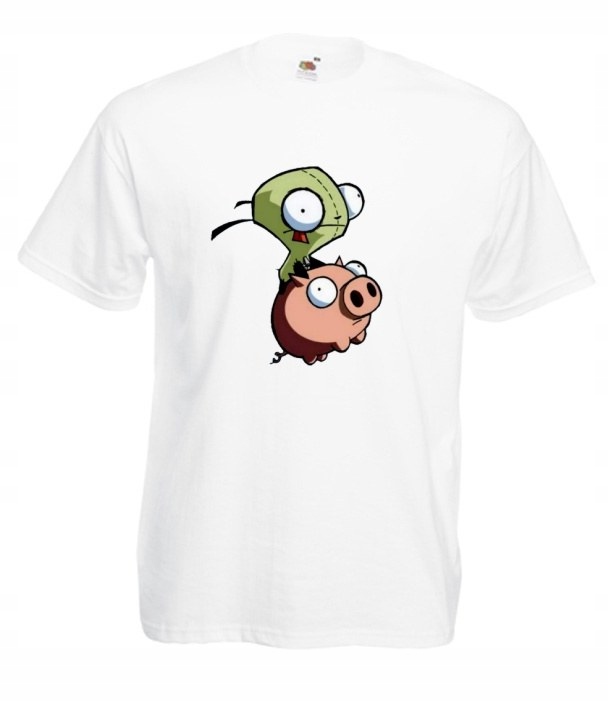 

Koszulka Męska Invader Zim Doggie Wzory