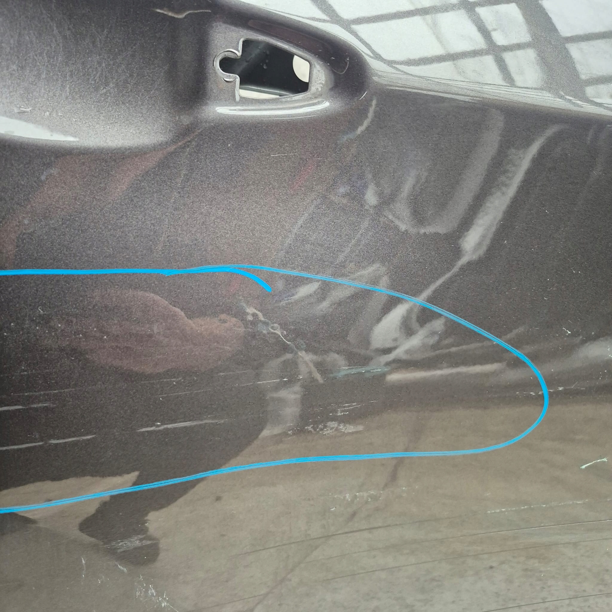 JEEP COMPASS II 2 16-> door rear part rear. right