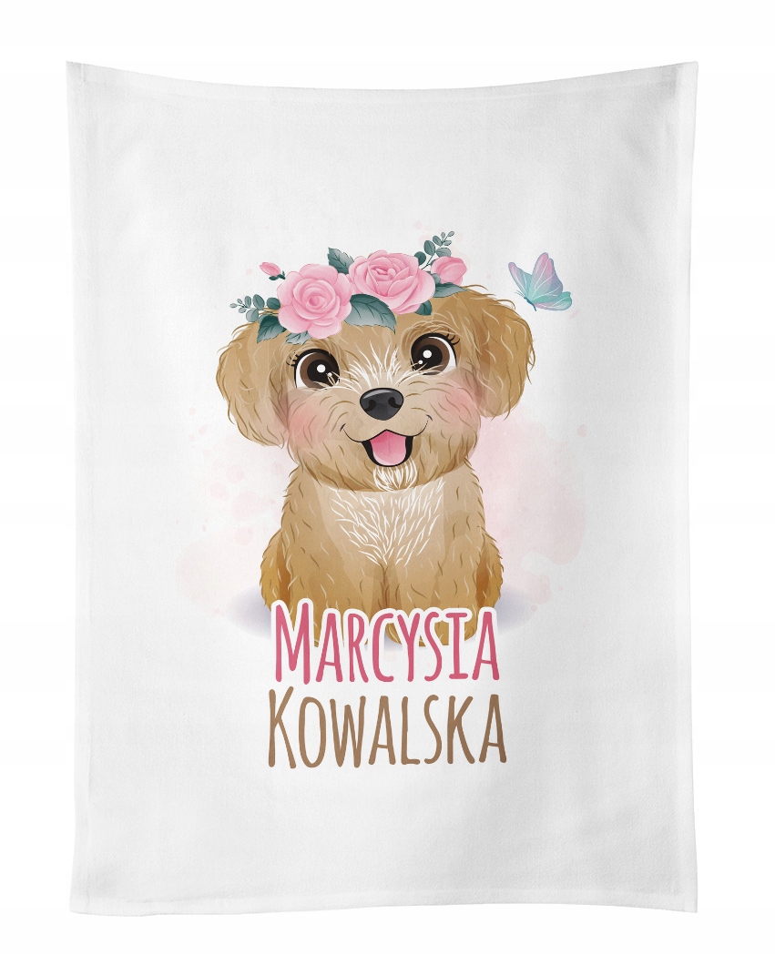 

Ręcznik do przedszkola 30x50 z Imieniem Dziecięcy