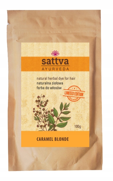 

Sattva Henna Karmelowy Blond Farba Limitowana 100g
