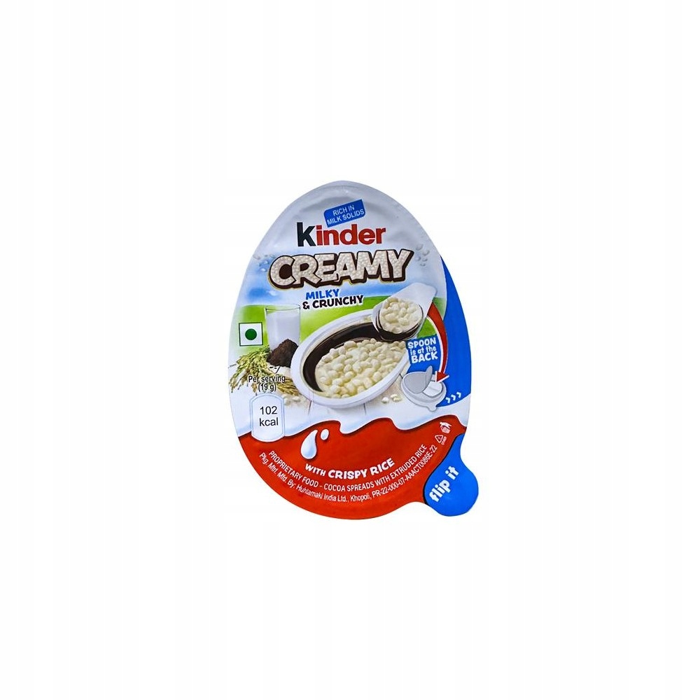 Kakaový krém s připravenou rýží Kinder Creamy 19 g