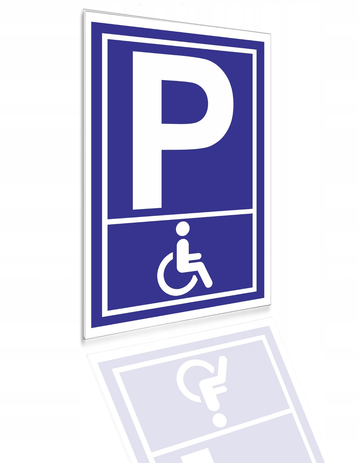 

Tabliczka Parking Prywatny Dla Inwalidów Pcv 32X21
