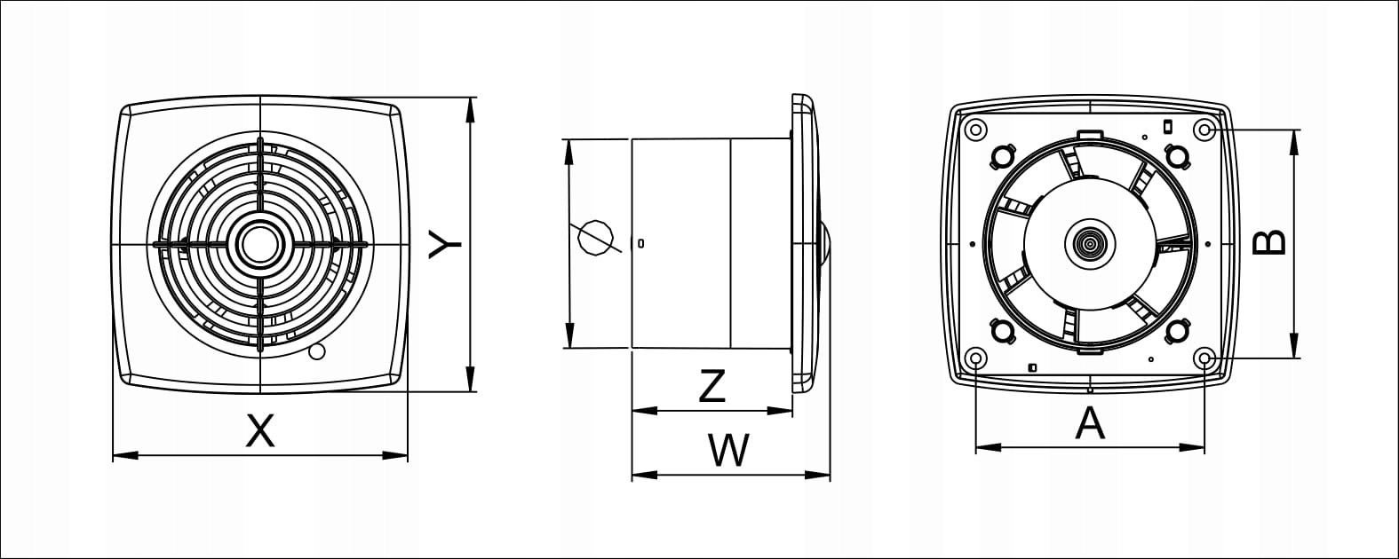 Wentylator łazienkowy AWENTA RETIS WR125 standard EAN (GTIN) 5905033299580