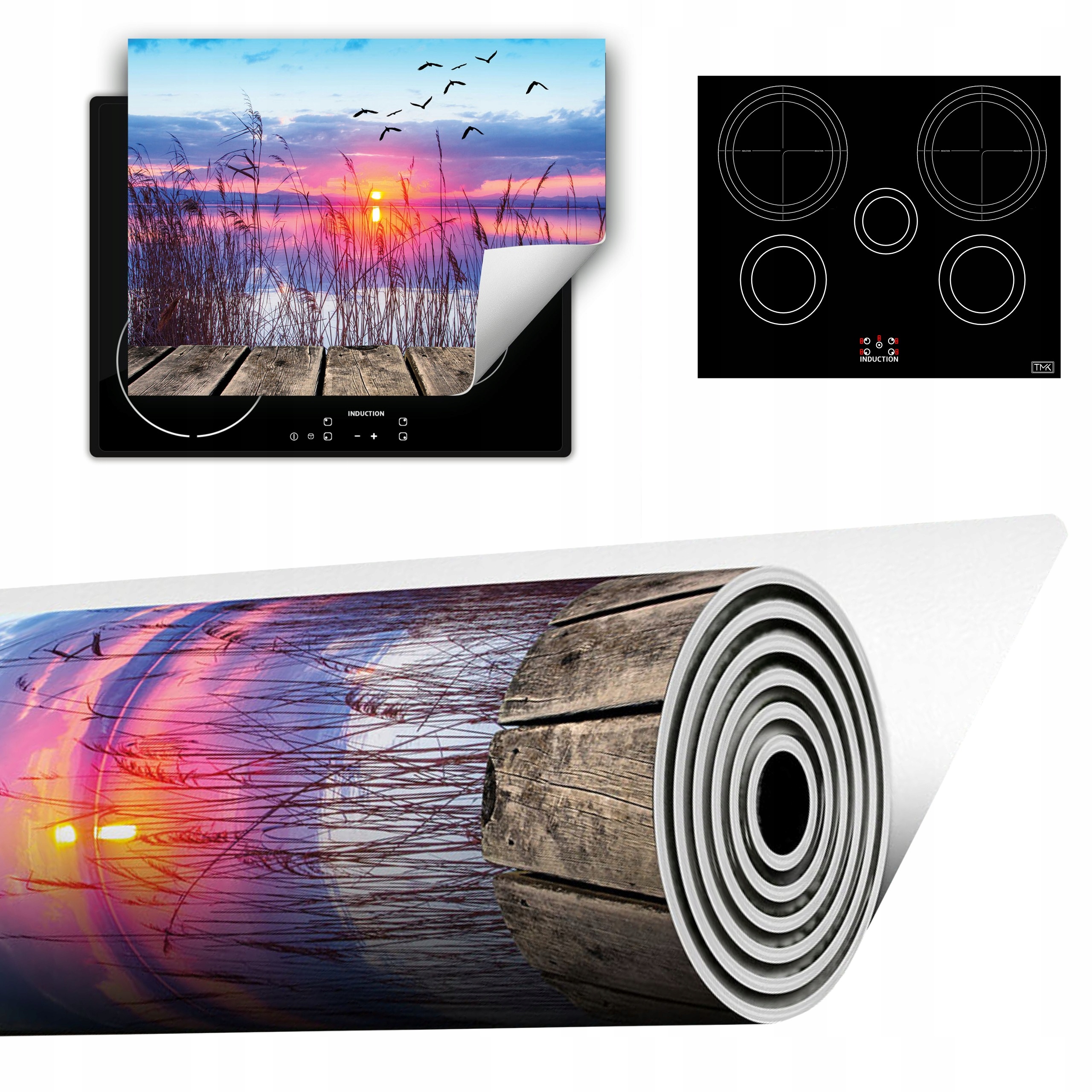 Vinylová Podložka Do Kuchyně Více Místa 70x52 nebe krajina