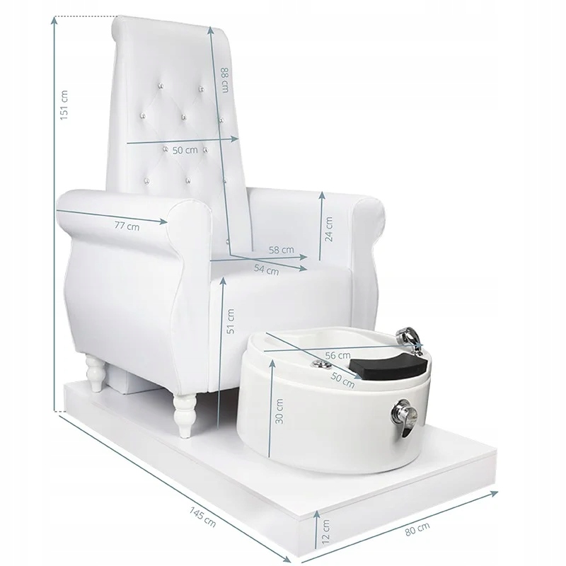 STANOWISKO DO PEDICURE KRYSTAL Model AC132955