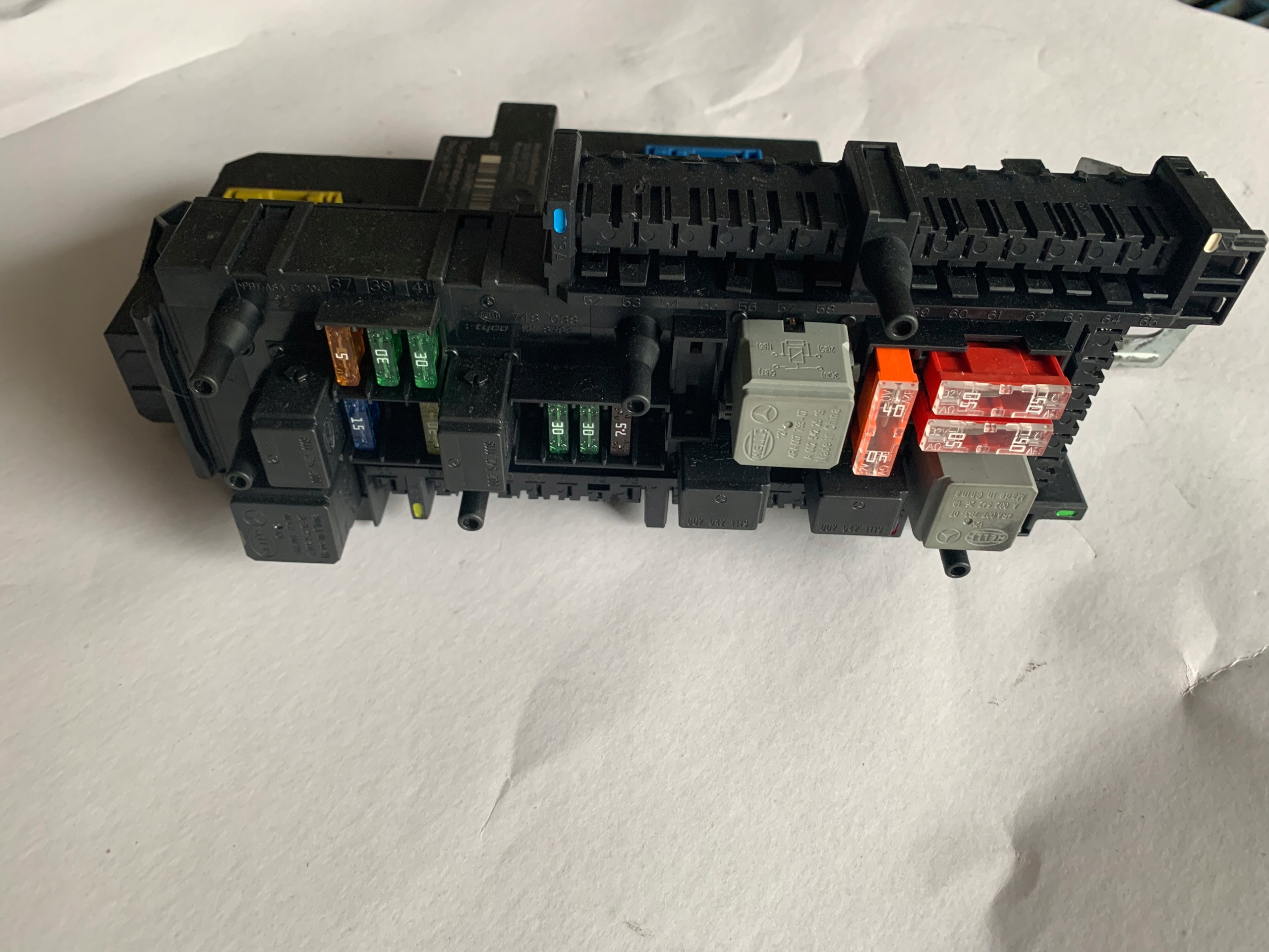 MERCEDES W204 GLK MODUŁ SAM SKRZYNKA 5DK00225-72 Producent części Mercedes-Benz OE