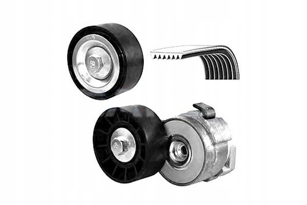 Dayco Sada Vícedrážkových Pásků (s Válečky) Fia Asistent řidiče #28