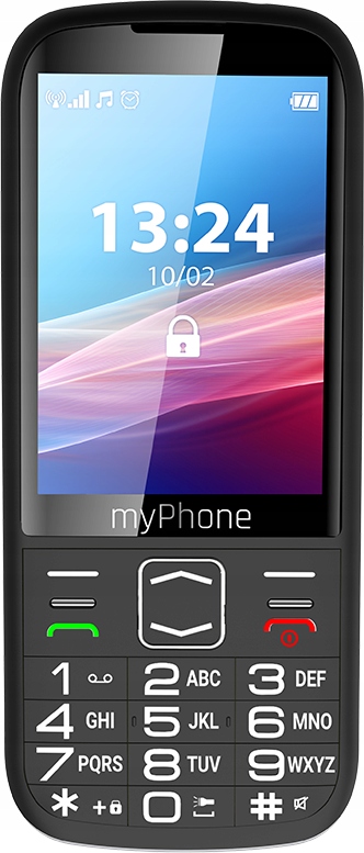 myPhone Halo 4 Lte (Black) Single Sim 3.5" Tft 320x480/128MB/64MB Ram/sd Ca