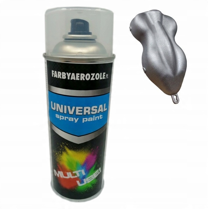 

Srebrny Lakier Matowy Uniwersalny Spray 400ML